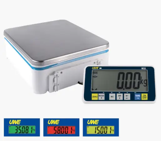 Click Here To Enlarge This Photo Of UWE W55 BENCH SCALE